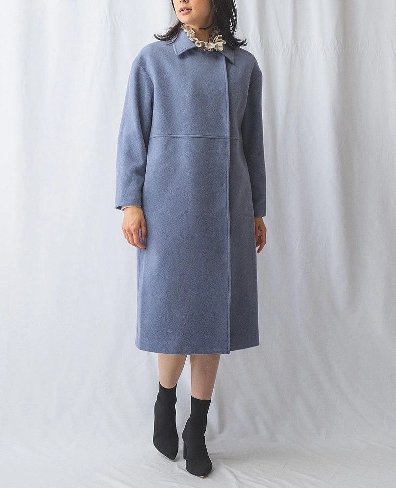 general idea ウール混ステンカラーコート　M GENERAL IDEA] WOMAN ウール混ステンカラーコート [BEIGE] (韓国