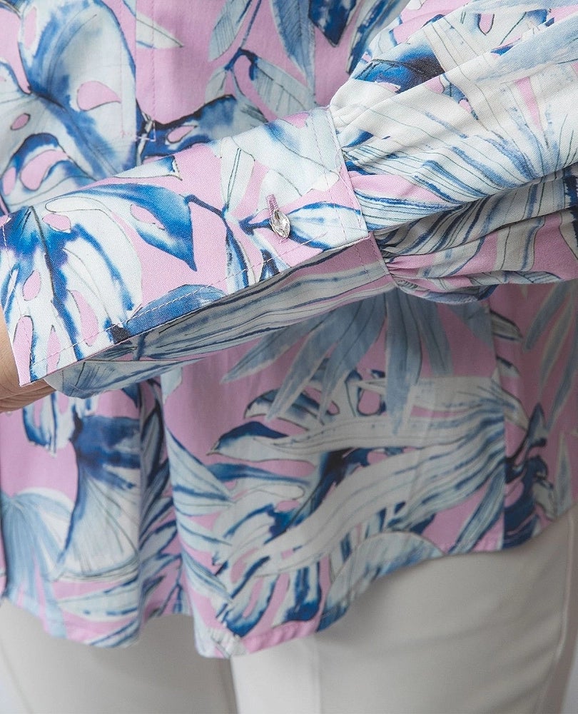 トロピカルプリント長袖シャツ – Stylora store eco loop