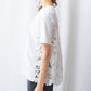 バックレースTシャツ