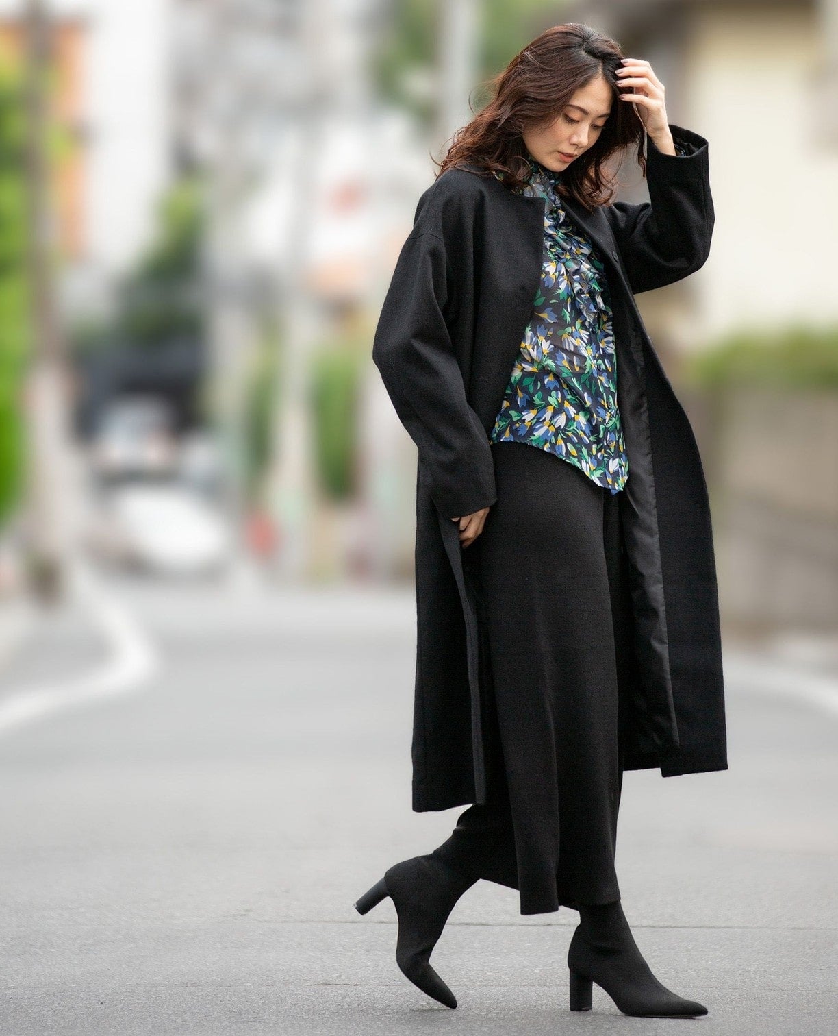 ニットパンツ
